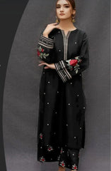 2pc Embroidery lawn SE 607