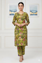 2 Pcs Unstitched Digital Print Suit J-0601