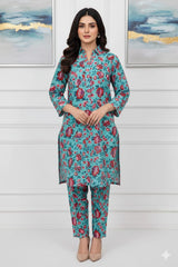 2 Pcs Unstitched Digital Print Suit J-0584
