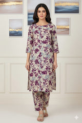 2 Pcs Unstitched Digital Print Suit J-0572