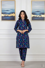 2 Pcs Unstitched Digital Print Suit J-0565