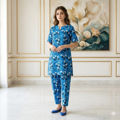 2 Pcs Unstitched Digital Print Suit J-036