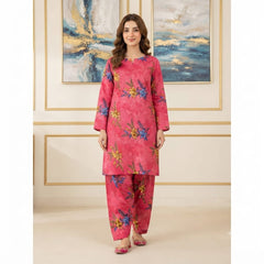 2 Pcs Unstitched Digital Print Suit J-0607