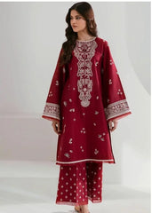 2pc Embroidery lawn  SE 611