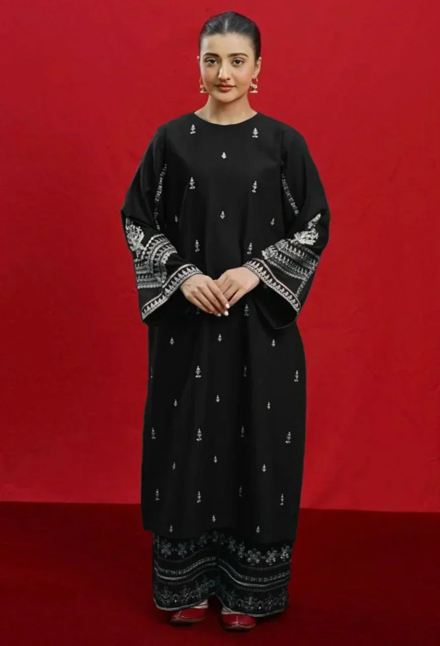 2pc Embroidery lawn  SE 617