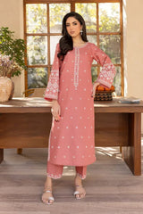 2pc Embroidery lawn  SE 620
