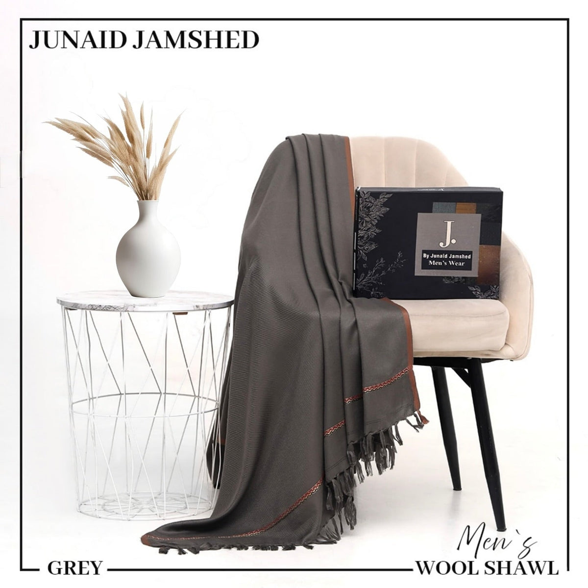 J. Premium Winter Shawl for Men JWS 03