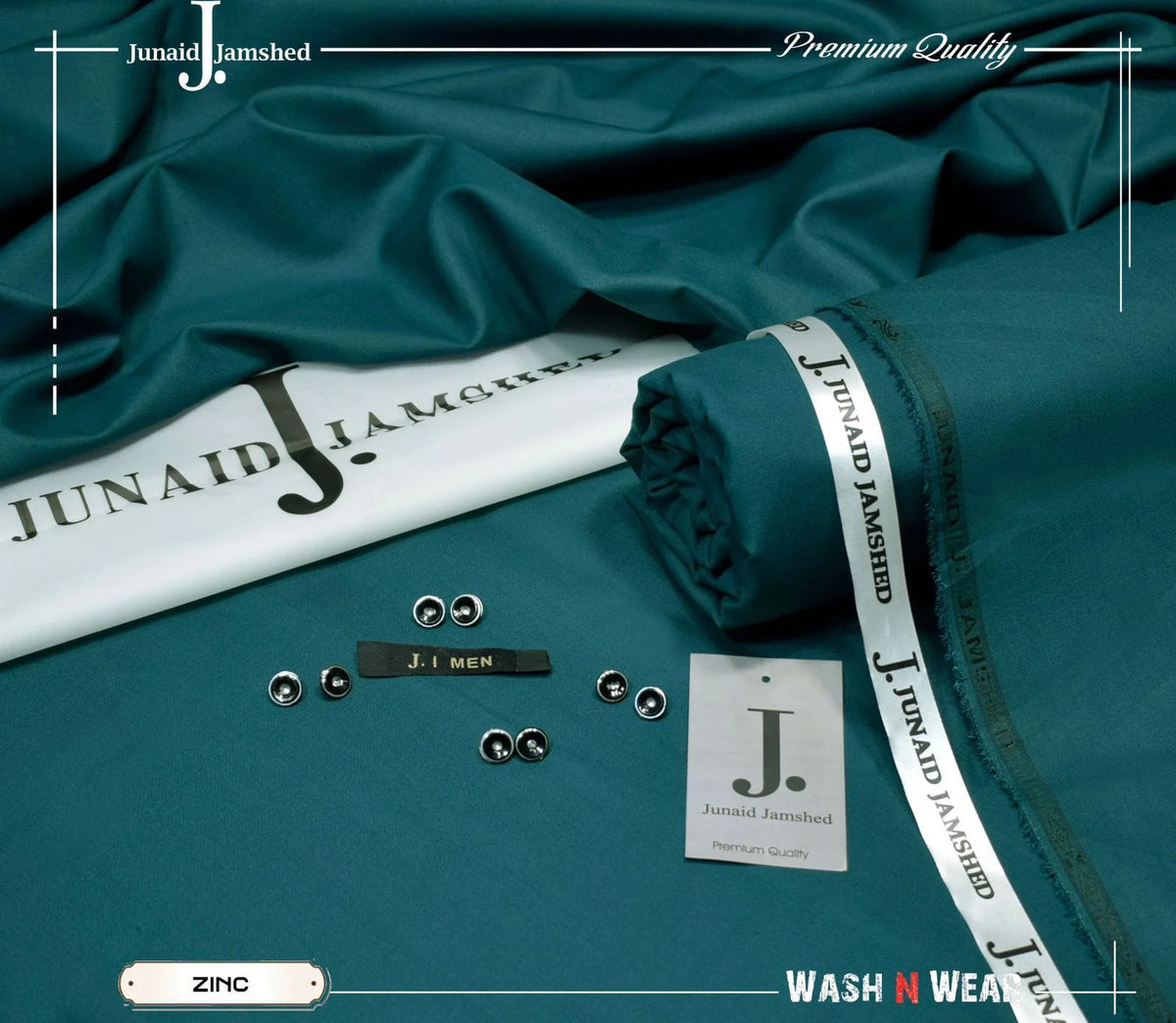 J. Premium Quality Men's Wash N Wear JWW 5782