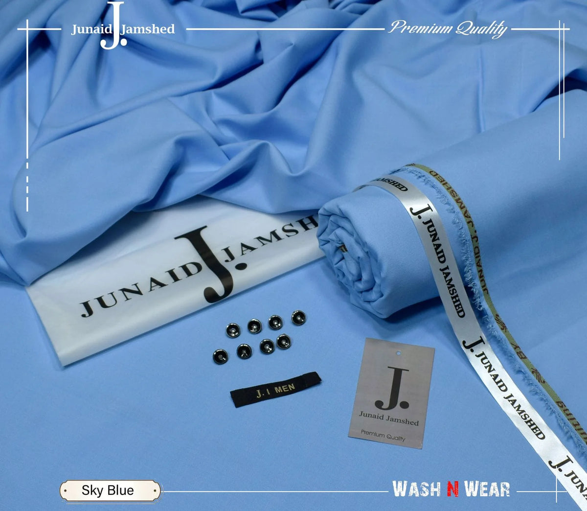 J. Premium Quality Men's Wash N Wear JWW 5776