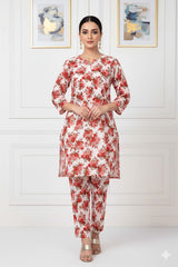 2 Pcs Unstitched Digital Print Suit J-0617